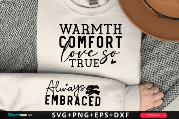 Always Embraced Sleeve SVG: Graphics for T-Shirt Designs