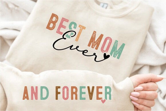 Best Mom Sleeve SVG: Graphics for T-Shirt Designs