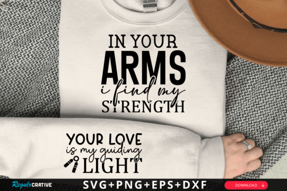In Your Arms Sleeve: Graphics for T-Shirt Designs