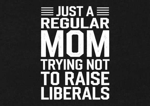 Just a Regular Mom Graphics for T-Shirt Designs
