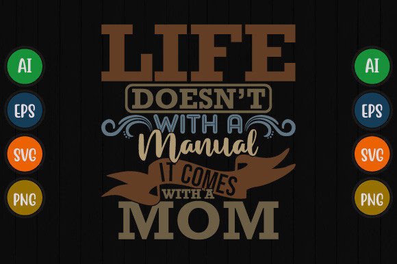 Mom Manual Tee Graphics & T-Shirt Designs Review