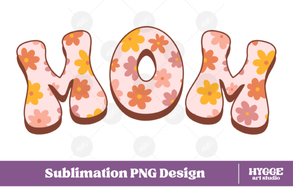 Retro Mom PNG: Graphics & Illustrations for Brands